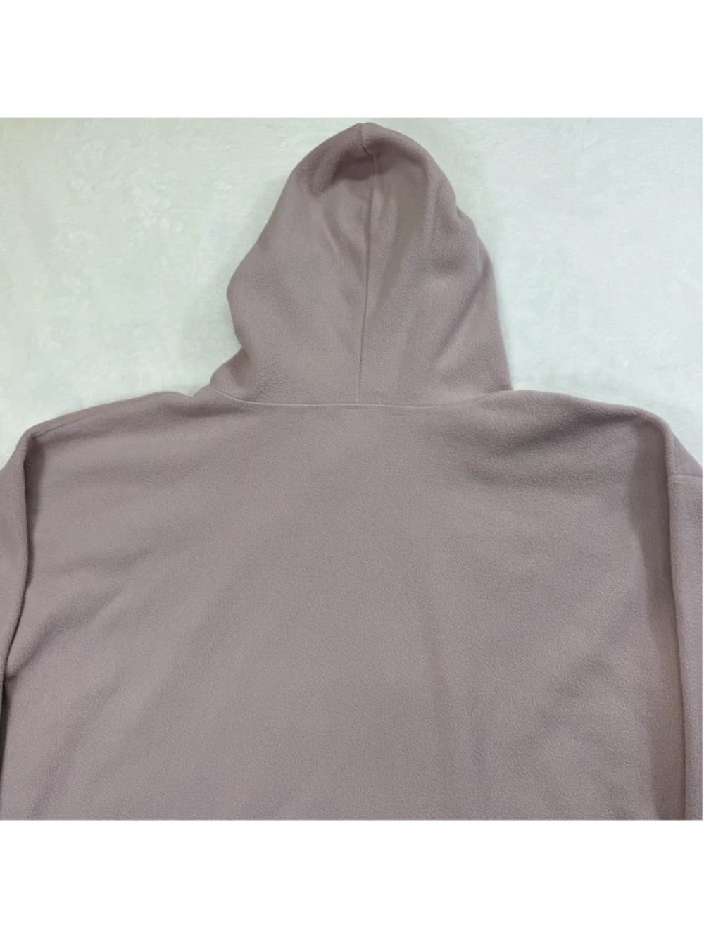 Women's Zella Fleece Hoodie XL Mauve Lavender Thumb‎ Holes